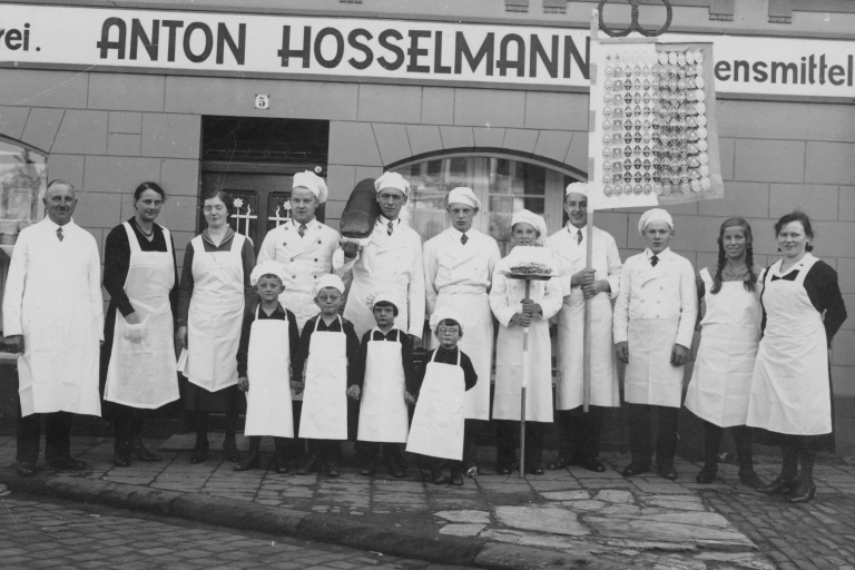 Die Bäckerei um 1940